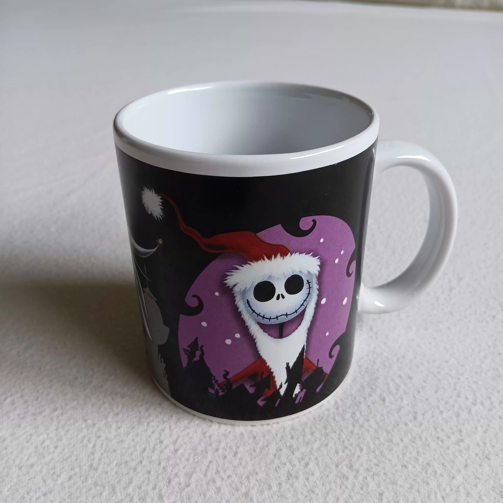 Disney The Nightmare Before Christmas Santa Jack Skellington Ceramic Coffee Mug